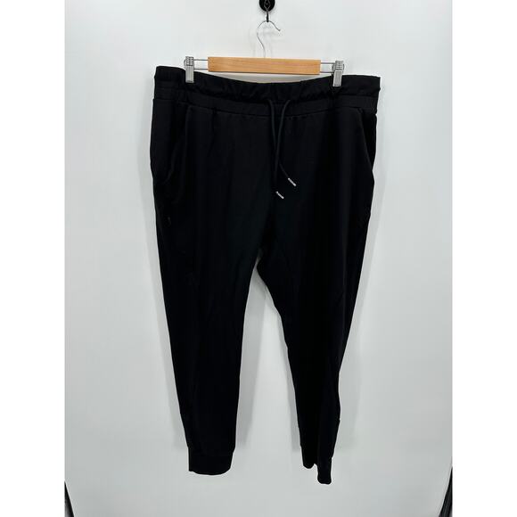 BYLT Active Jogger Men XXL Black Ankle Workout Training Running Pants Stretch - Picture 1 of 10
